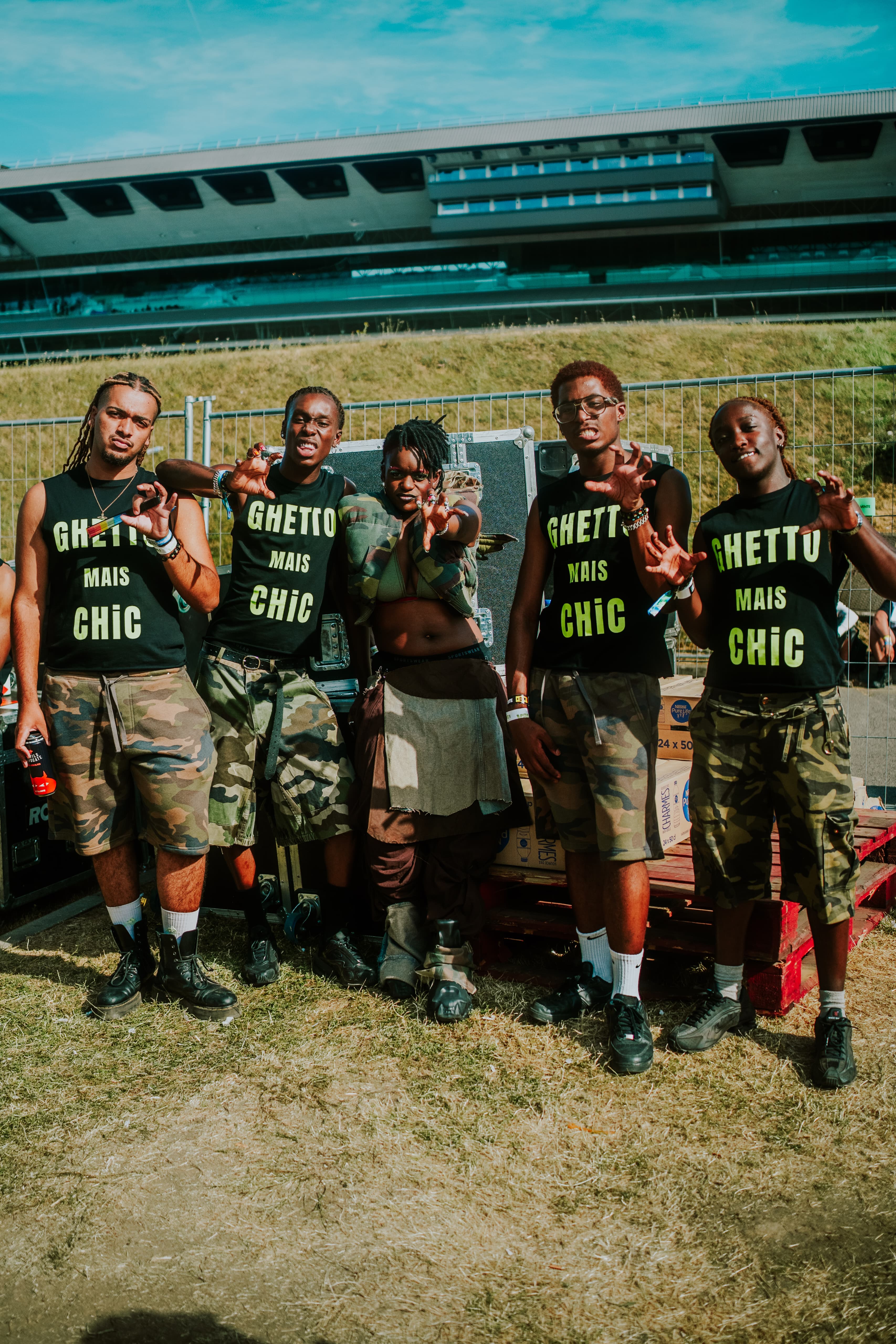 Crew Ghetto mais CHiC - fond Catalogue