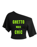 Top GHETTO MAiS CHiC noir - Ezek