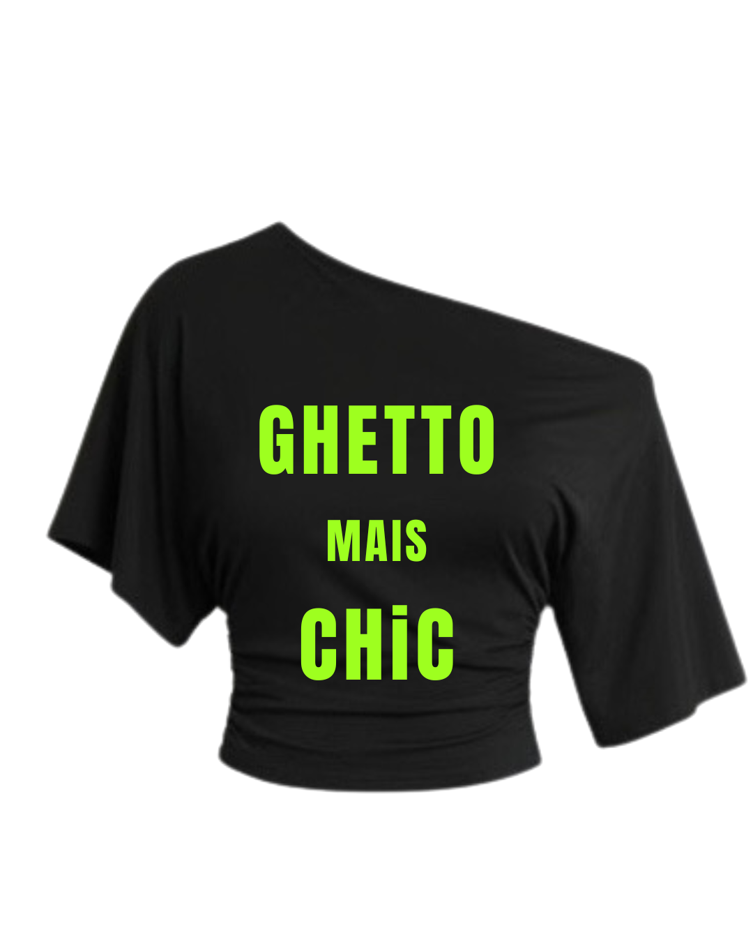 Top GHETTO MAiS CHiC noir - Ezek