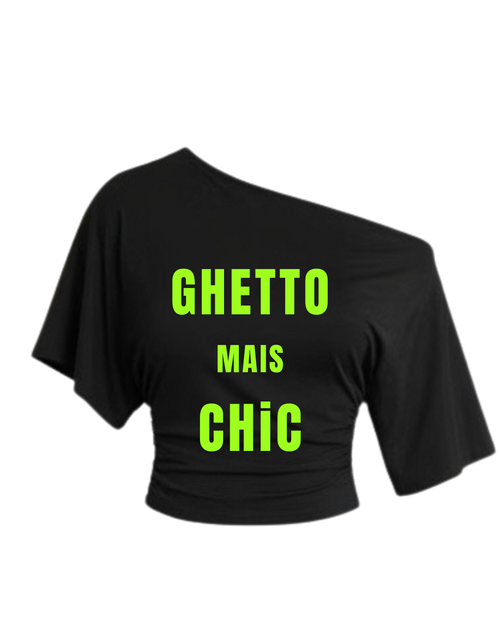 Top GHETTO MAiS CHiC noir - Ezek