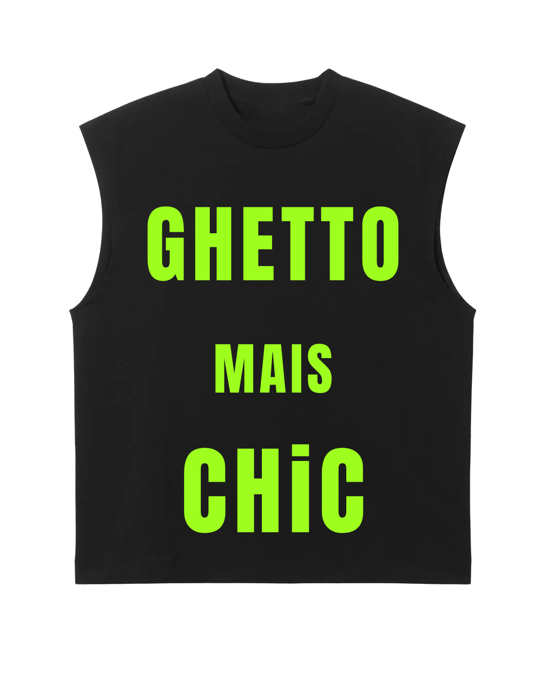T-shirt GHETTO mais CHiC - Ezek